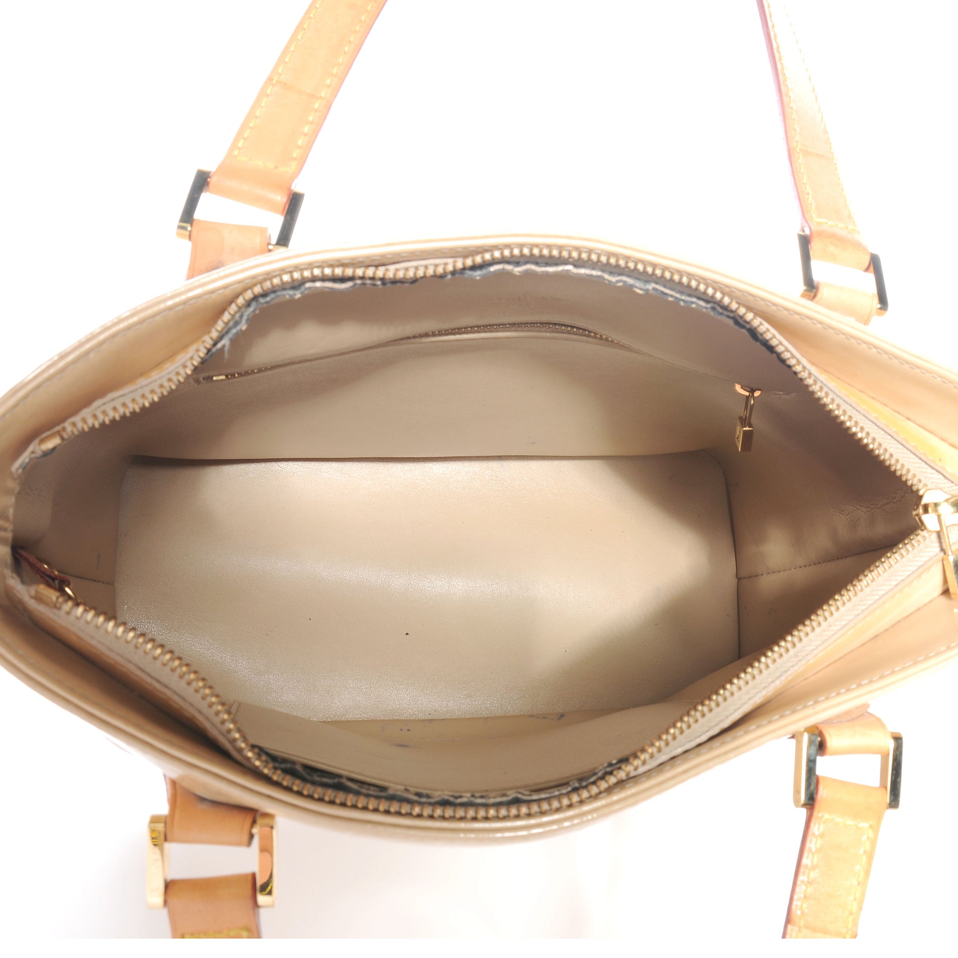 Louis Vuitton Vernis Houston Beige 5 of 10