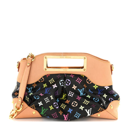 Louis Vuitton Monogram Multicolor Judy MM Black 1 of 12