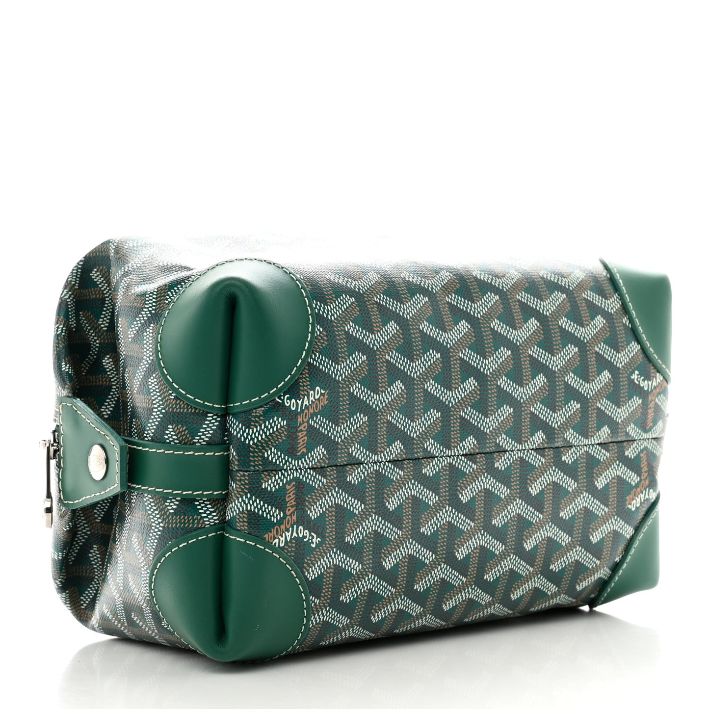 Goyardine Boeing 25 Trousse de Toilette Green