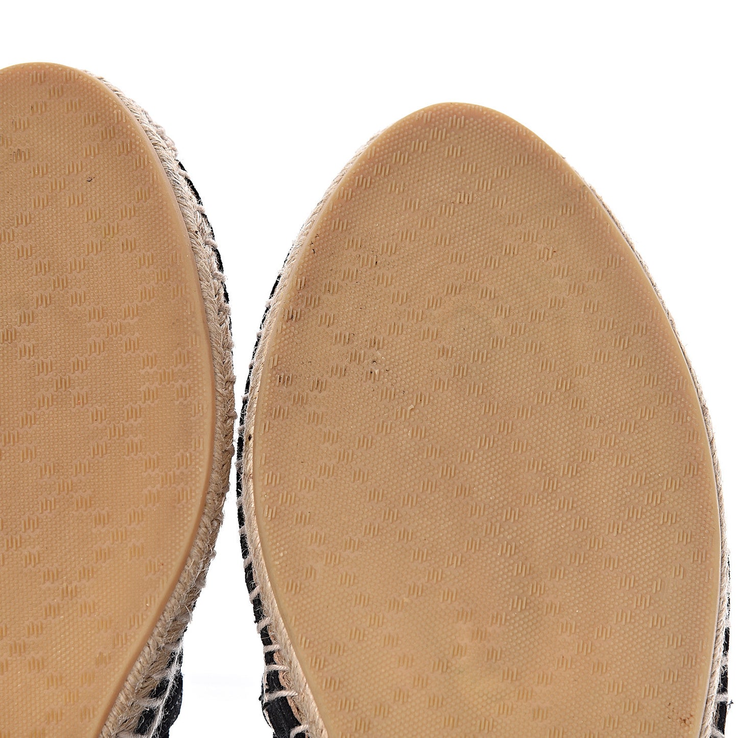 Suede Microguccissima Espadrilles 38.5 Black