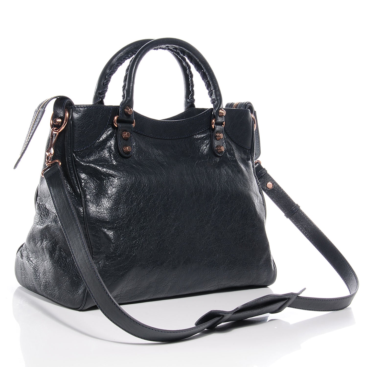 Balenciaga Agneau Giant 12 Rose Gold Hardware Velo Anthracite 3 of 9
