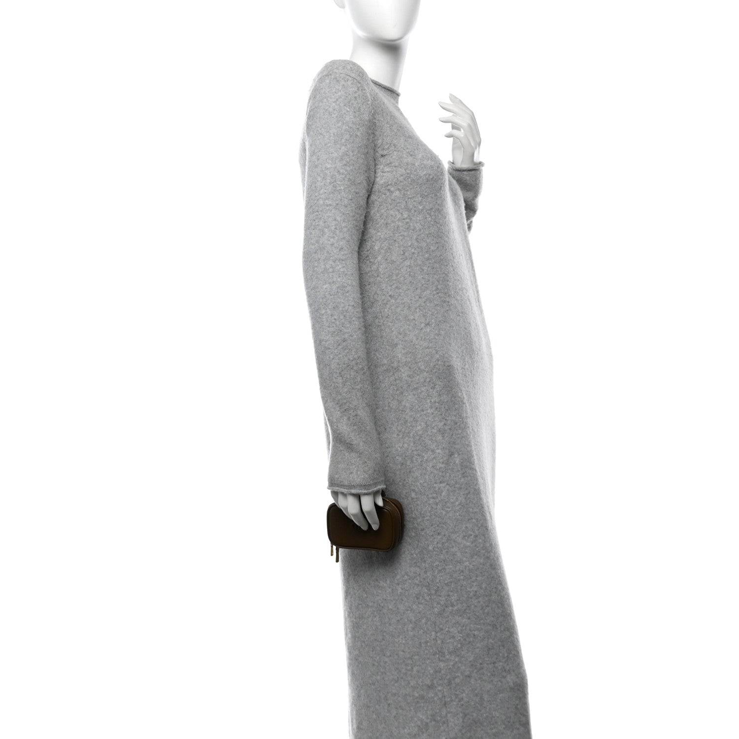 Miu Miu Calfskin Beau Micro Bag Tundra 2 of 9