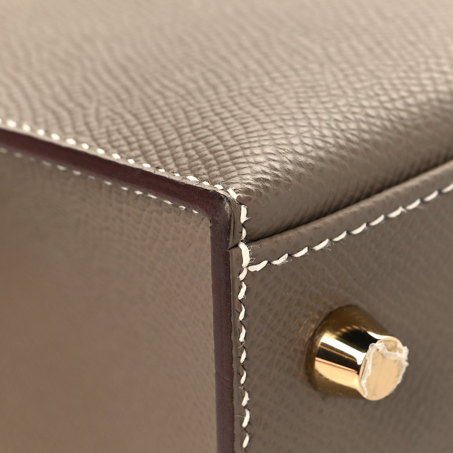 Hermes Epsom Kelly Sellier 25 Etoupe 11 of 13