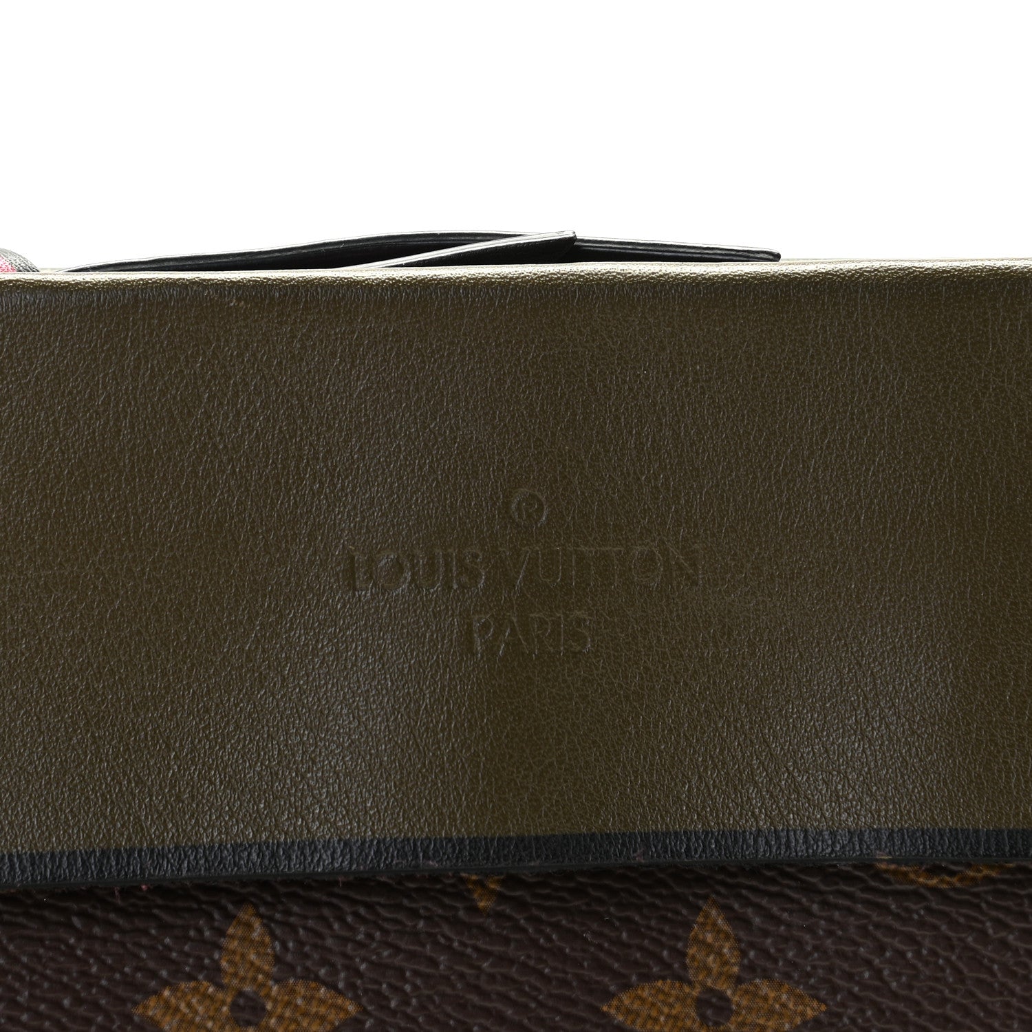 Louis Vuitton Monogram Tuileries Pochette Kaki 6 of 8