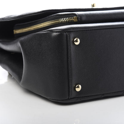 Chanel Caviar Quilted Large Business Affinity Flap Black 10 of 10