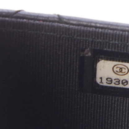 Chanel Calfskin Whipstitch Wallet On Chain WOC Black 8 of 9