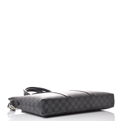 Louis Vuitton Damier Graphite Anton Briefcase 4 of 10