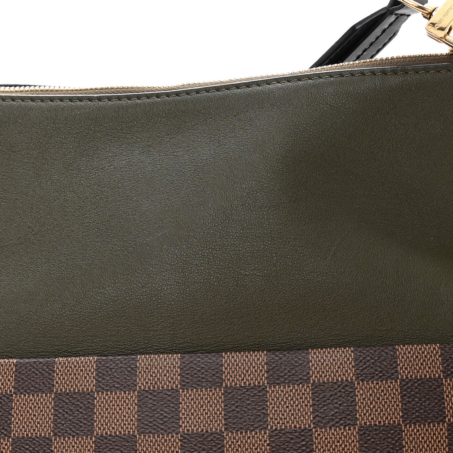 Louis Vuitton Damier Ebene Calfskin Maida Khaki 13 of 13