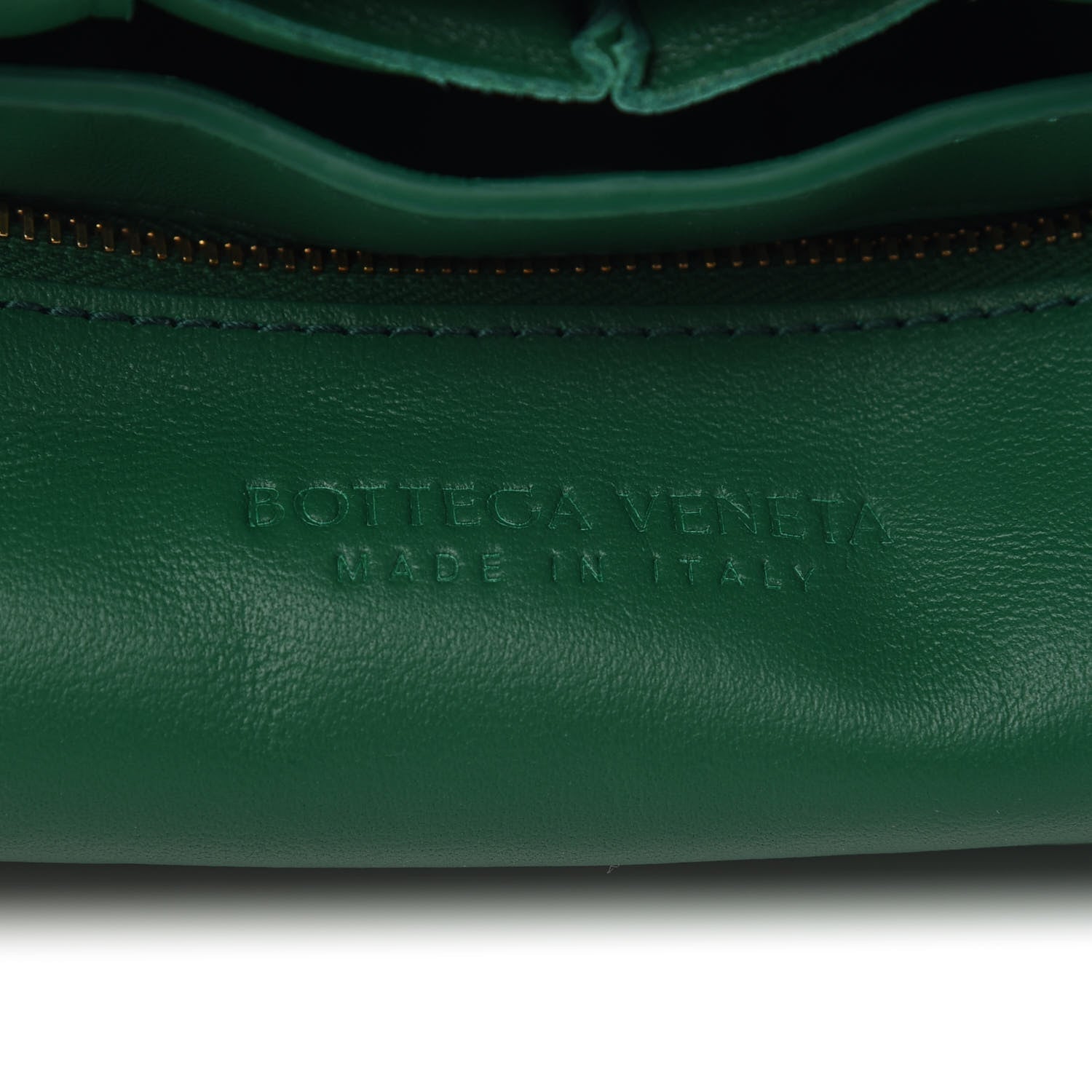 Bottega Veneta Lambskin Maxi Intreccio Padded Chain Cassette Crossbody Bag Racing Green 5 of 8