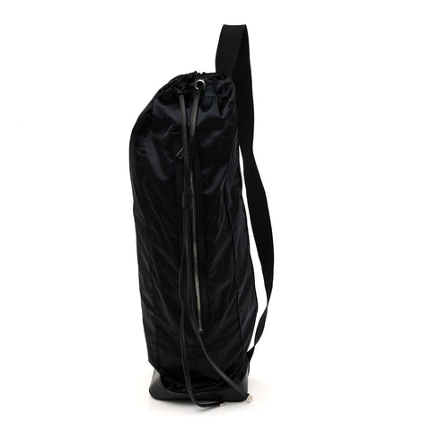 Nylon City Long Sling Bag Dark Blueberry Black
