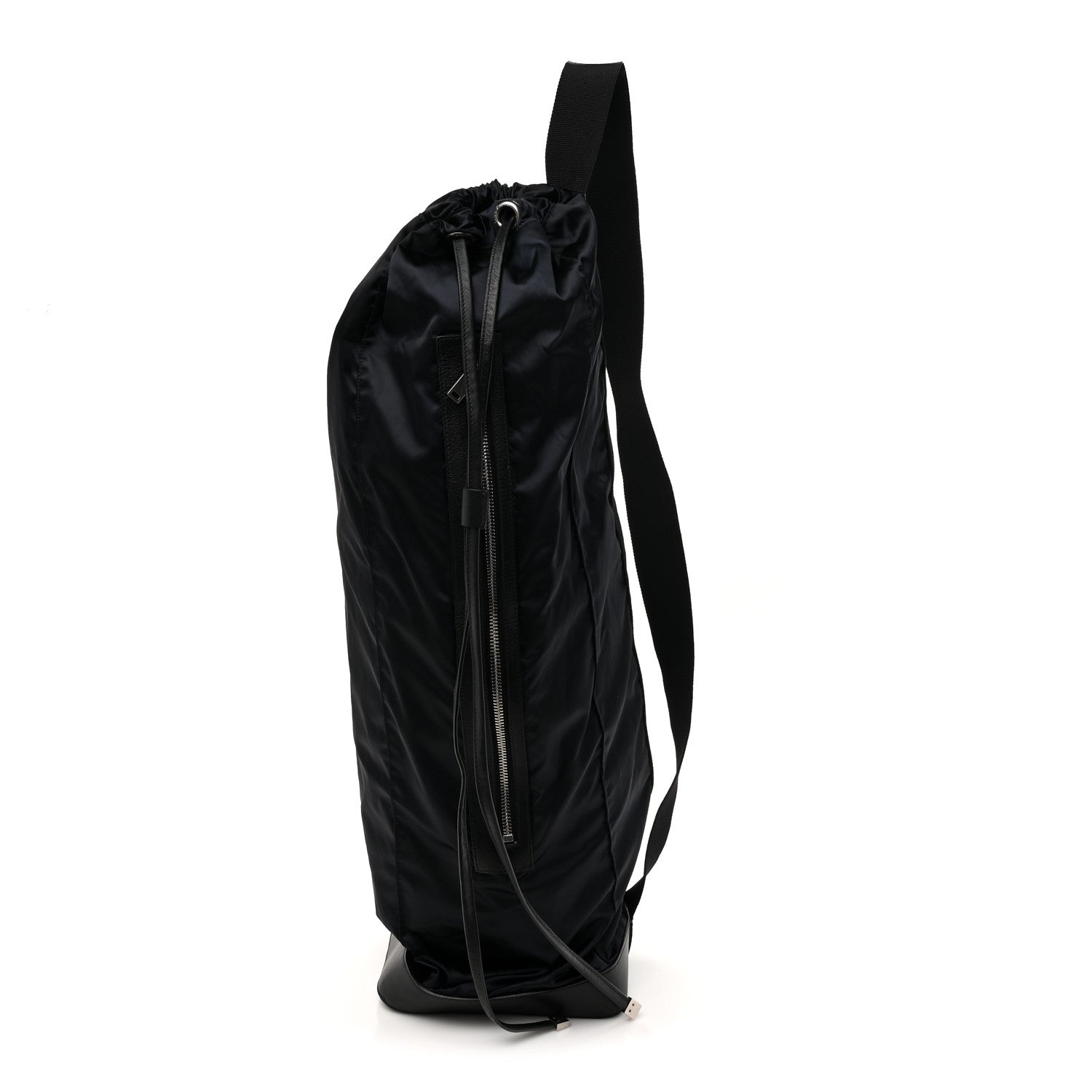 Saint Laurent Nylon City Long Sling Bag Dark Blueberry Black 1 of 11