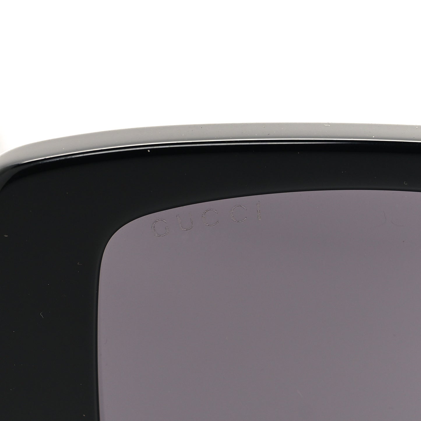 Acetate Square Frame Sunglasses GG0956S Black