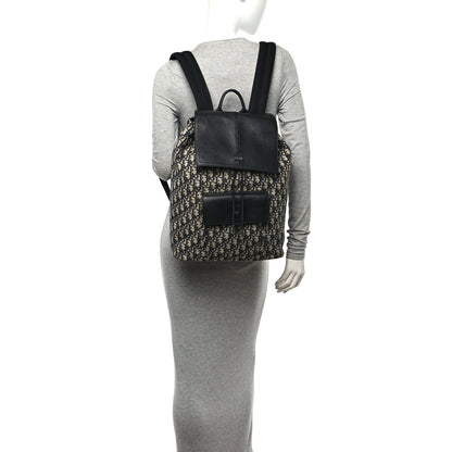 Christian Dior Oblique Motion Backpack Blue 2 of 11