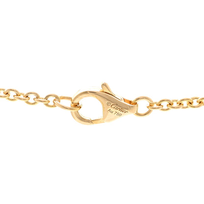 Cartier 18K Yellow Gold Interlocking LOVE Necklace 4 of 5