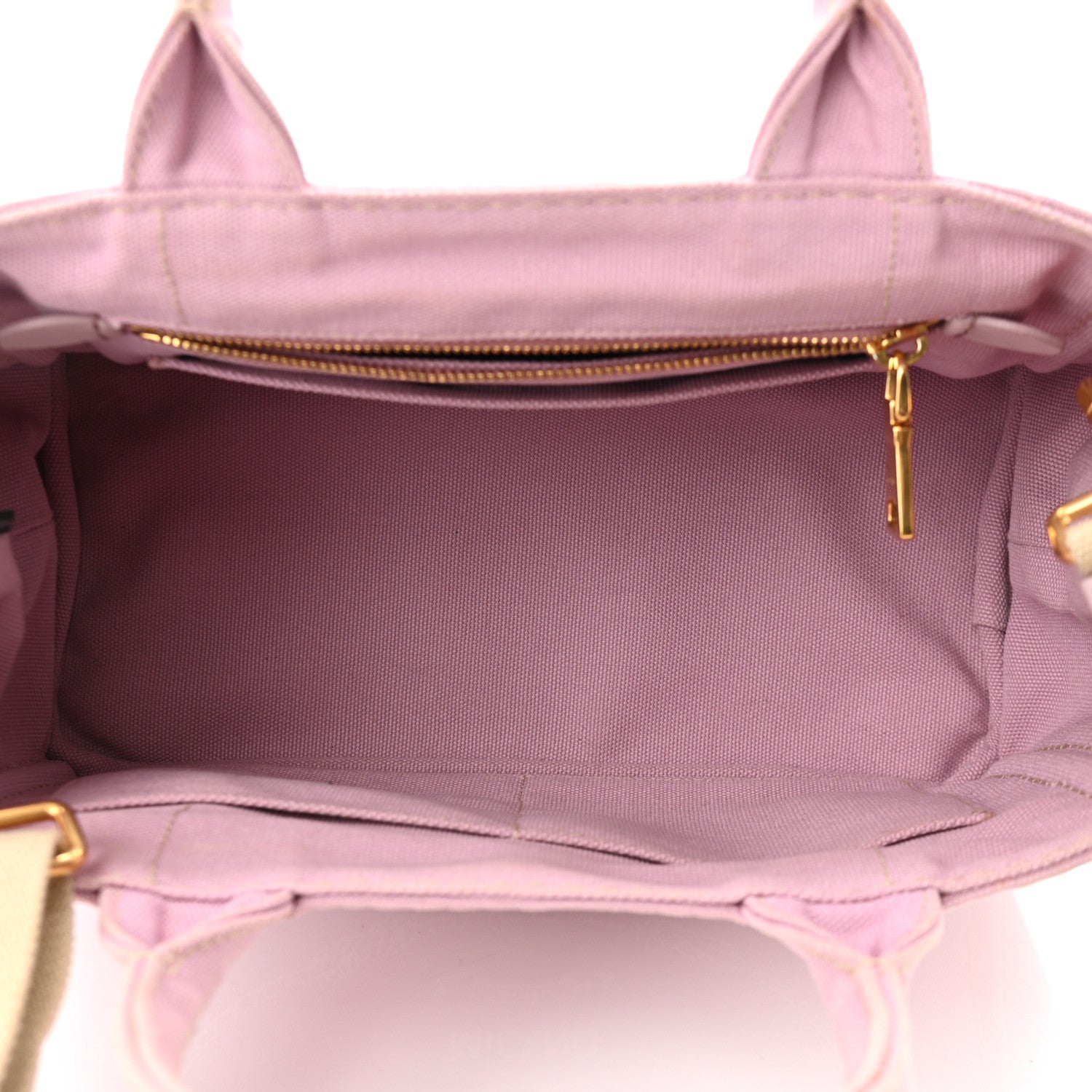 Prada Canapa Small Logo Tote Alabastro 5 of 9