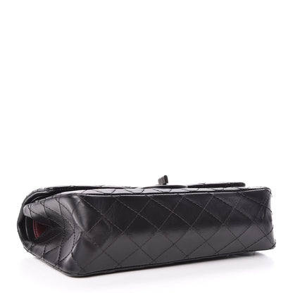 Chanel Aged Calfskin Quilted 2.55 Reissue 225 Flap Black 4 of 10