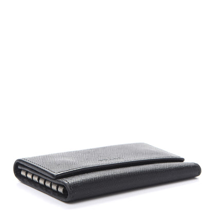 Prada Saffiano 6 Key Holder Black 4 of 10