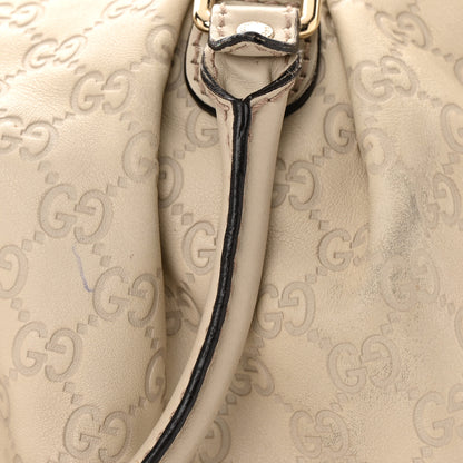 Gucci Guccissima Medium Sukey Top Handle Bag White 19 of 26