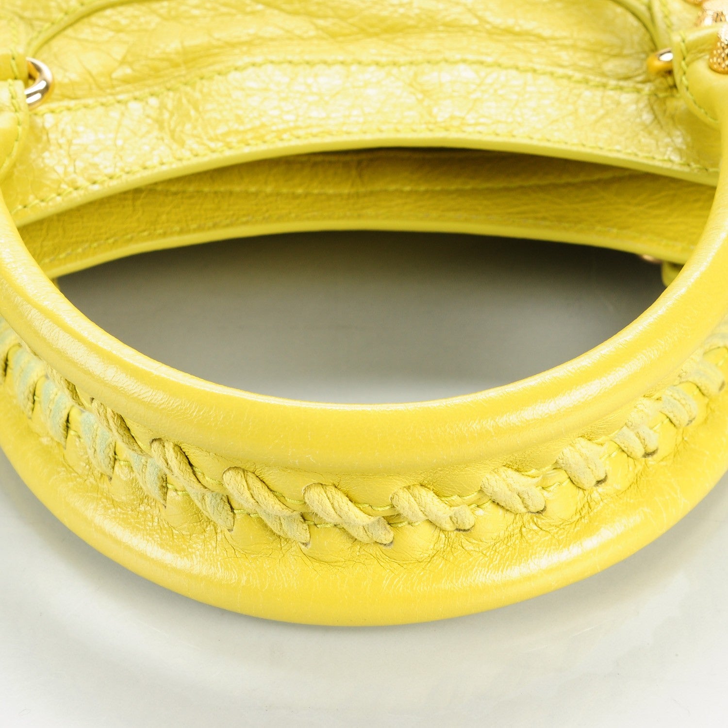 Balenciaga Agneau Giant 12 Gold Hardware Town Jaune Poussin 8 of 8