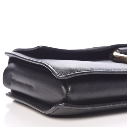 Chloe Suede Calfskin Small Faye Shoulder Bag Black 6 of 15