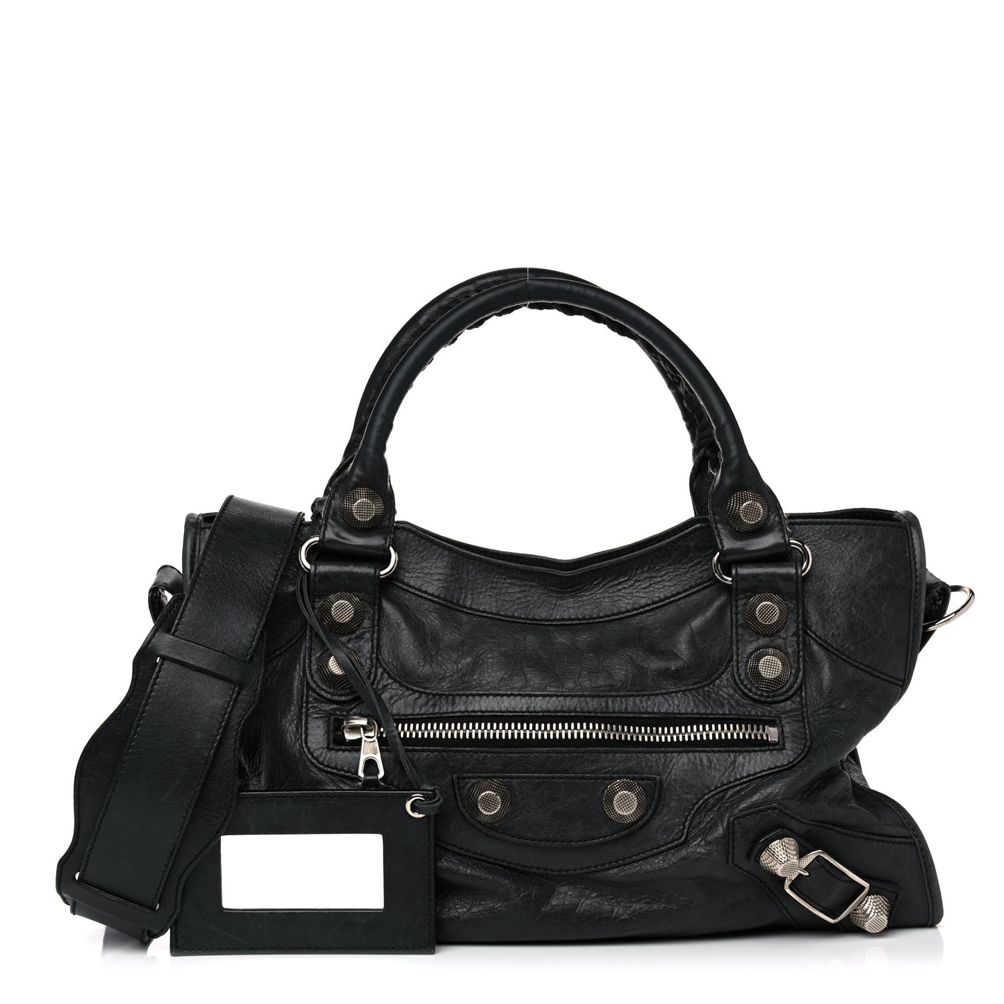Agneau Giant 21 Silver Hardware City Black