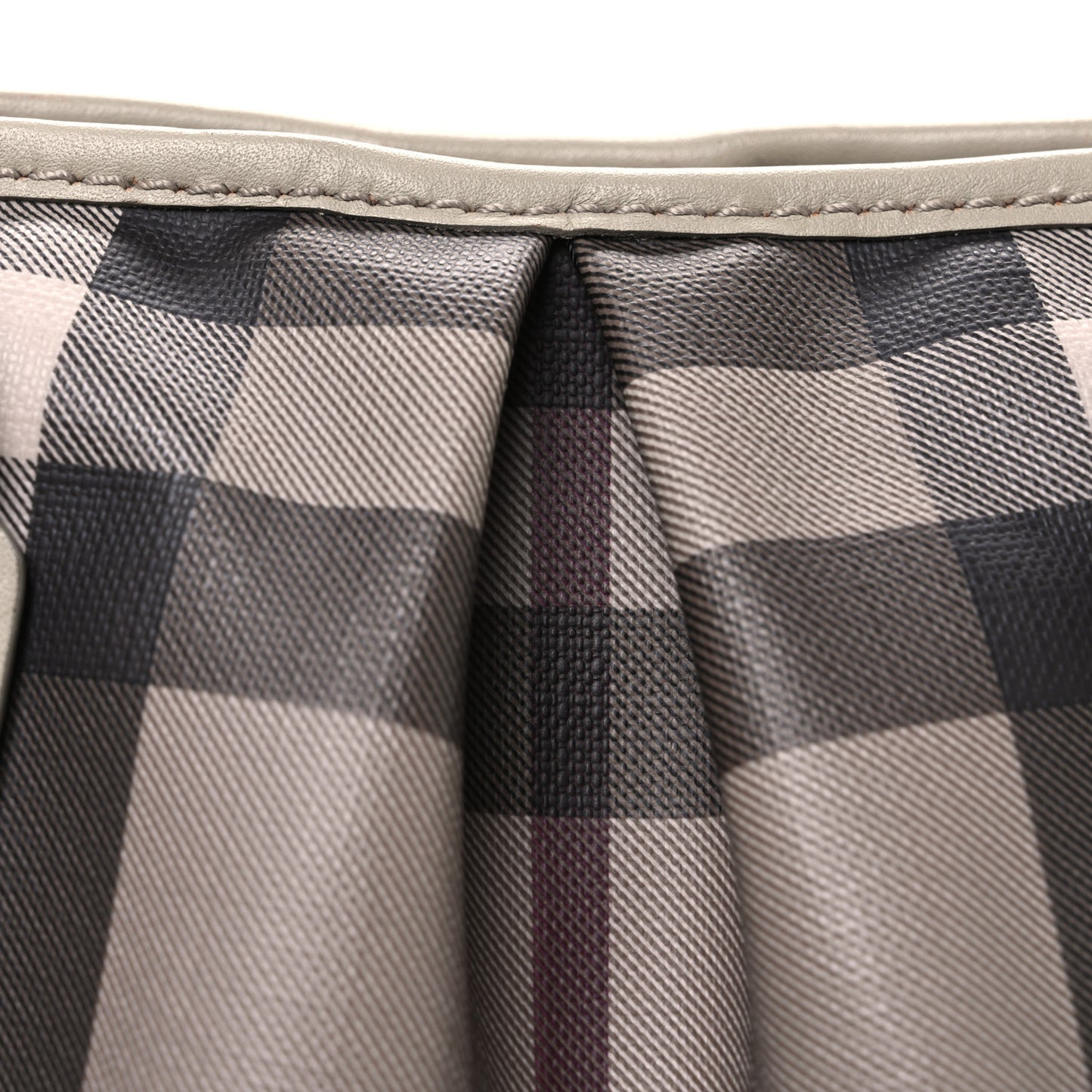 Smoked Check Small Northfield Tote Trench