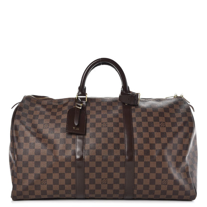 Louis Vuitton Damier Ebene Keepall 50 1 of 12