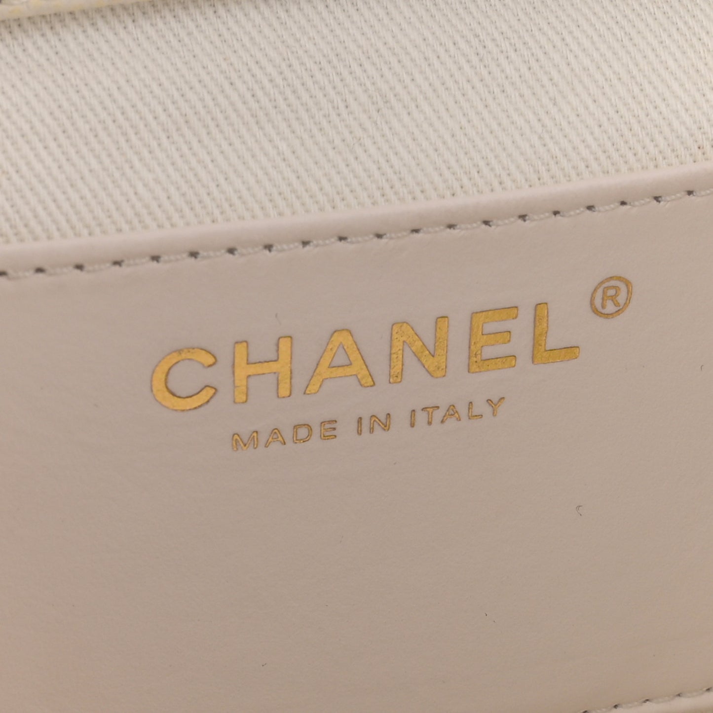 Caviar Quilted Mini Business Affinity Backpack White