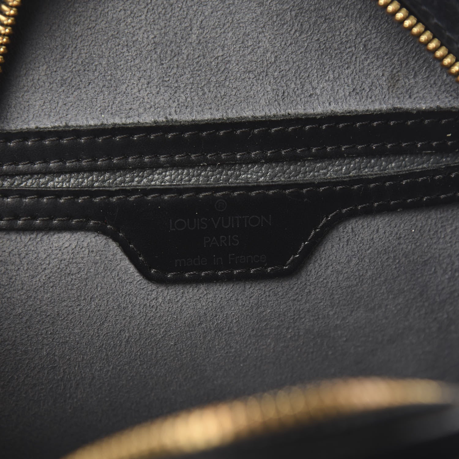 Louis Vuitton Epi Mabillon Backpack Black 5 of 8