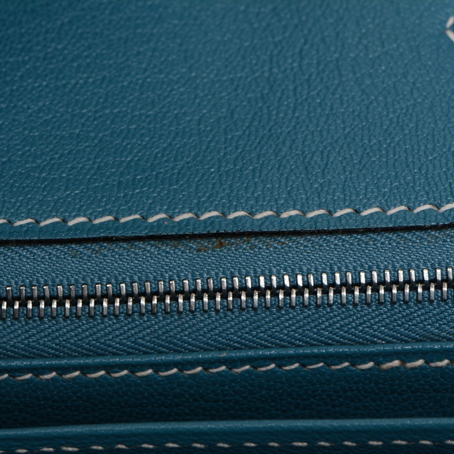 Taurillon Clemence Birkin 30 Blue Jean