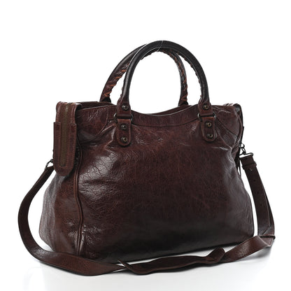Balenciaga Agneau Classic Hardware Velo Cigare Fonce 2 of 9