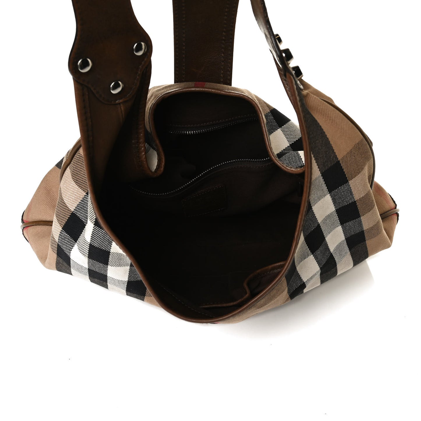 House Check Brook Hobo Brown