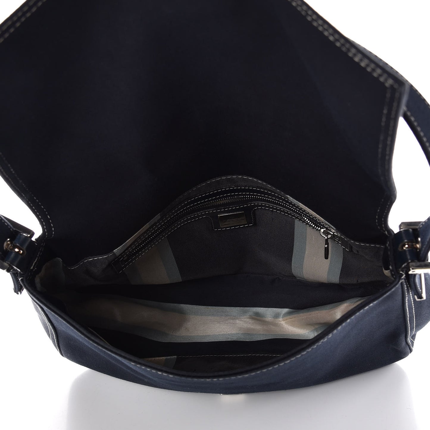 FENDI Canvas Mama Baguette Blue