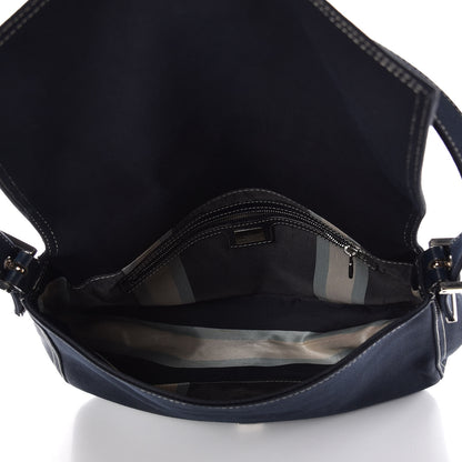 Tiffany FENDI Canvas Mama Baguette Blue 5 of 9