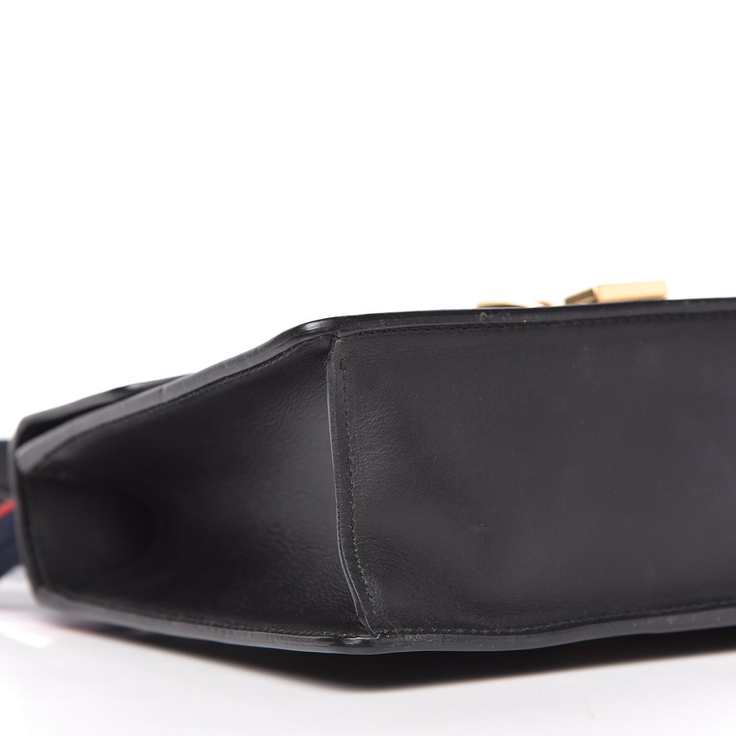 Calfskin Small Sylvie Shoulder Bag Black