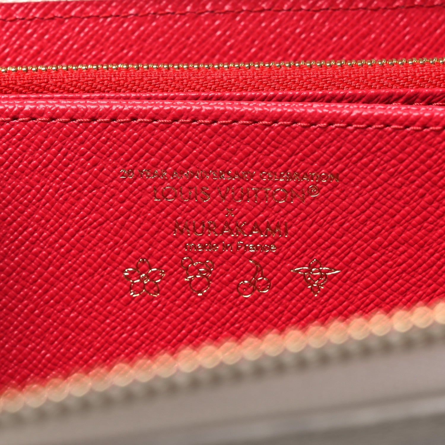 Louis Vuitton LV X TM Monogram Cerises Zippy Wallet White 11 of 14