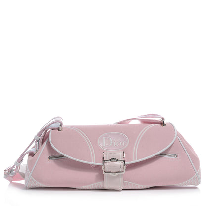 Christian Dior Canvas and Rubber Pink Bag 1 of 10