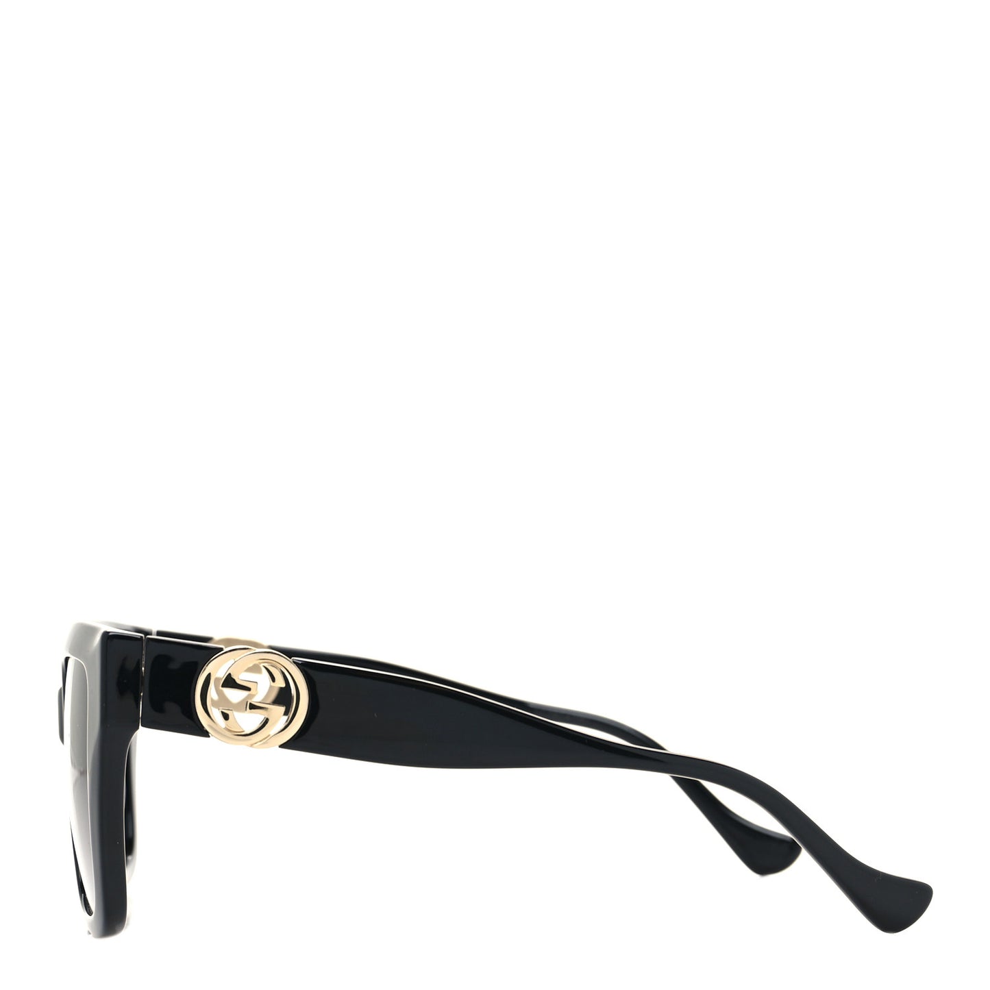 Acetate Square Frame Sunglasses GG1023S Black