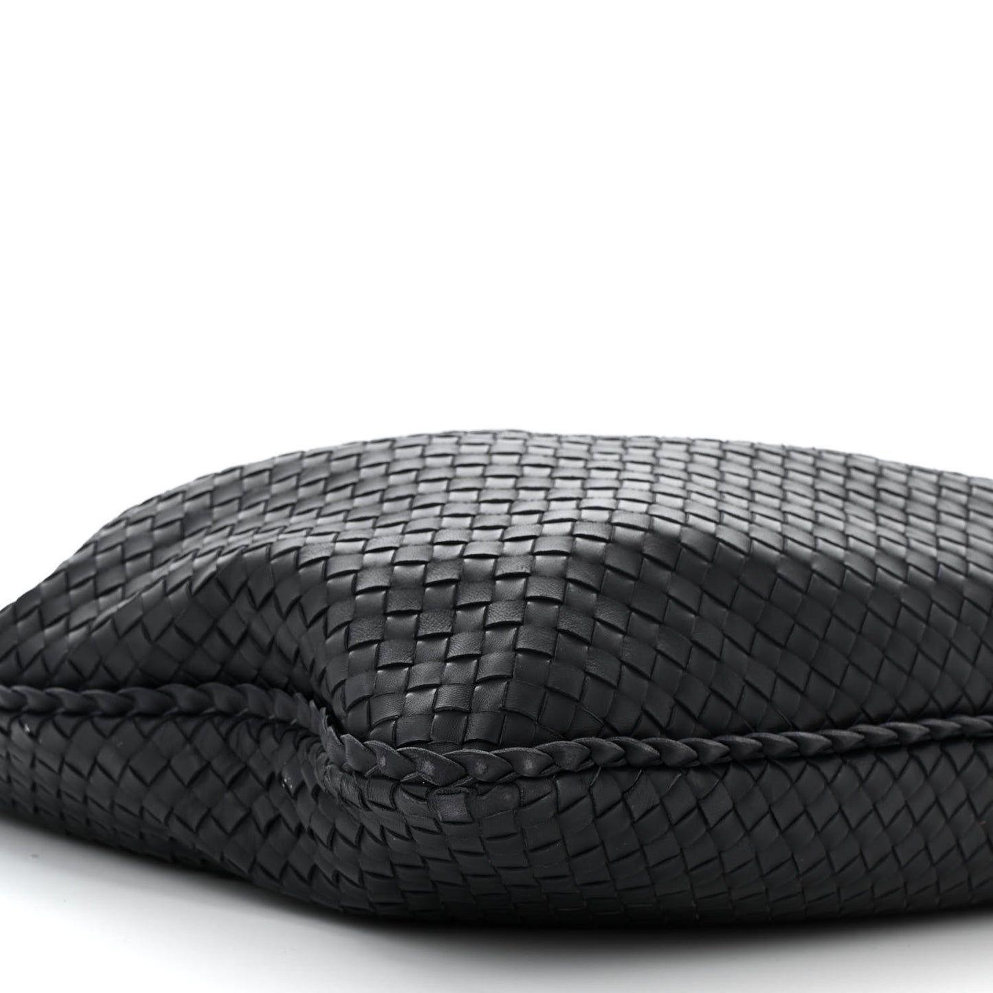 Nappa Intrecciato Maxi Veneta Hobo Black