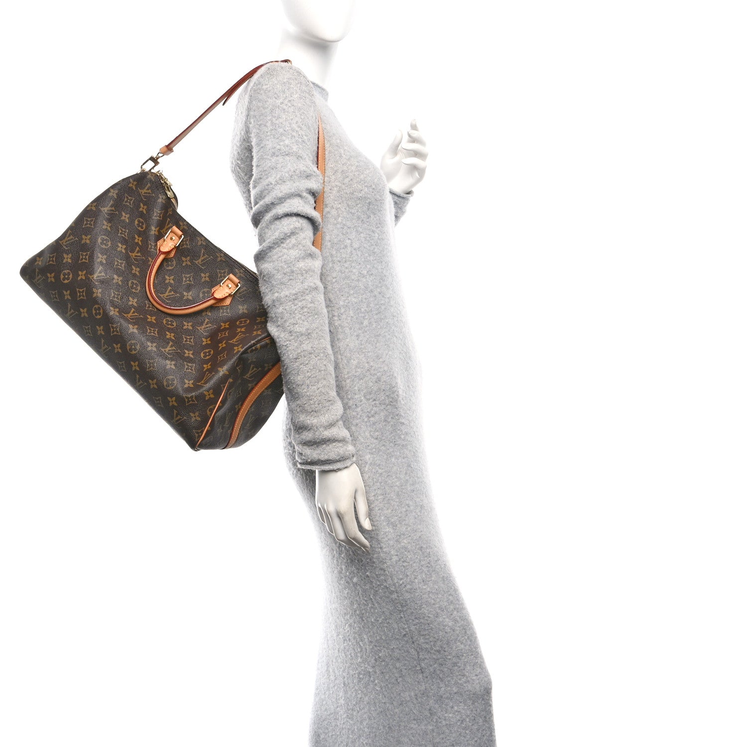 Louis Vuitton Monogram Speedy Bandouliere 40 2 of 12