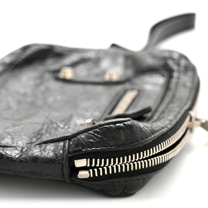 Balenciaga Agneau Arena Classic Hardware Grip Wallet Black 9 of 9