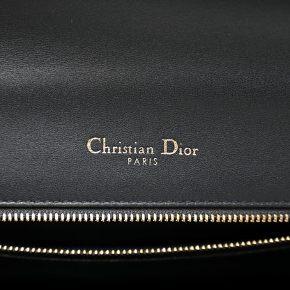 Christian Dior Metallic Patent Micro-Cannage Medium Diorama Flap Bag Malachite Green 6 of 11