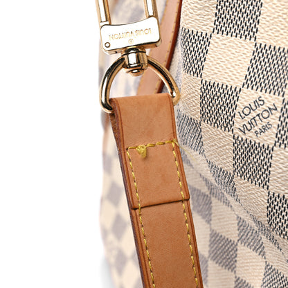 Louis Vuitton Damier Azur Keepall Bandouliere 55 23 of 28