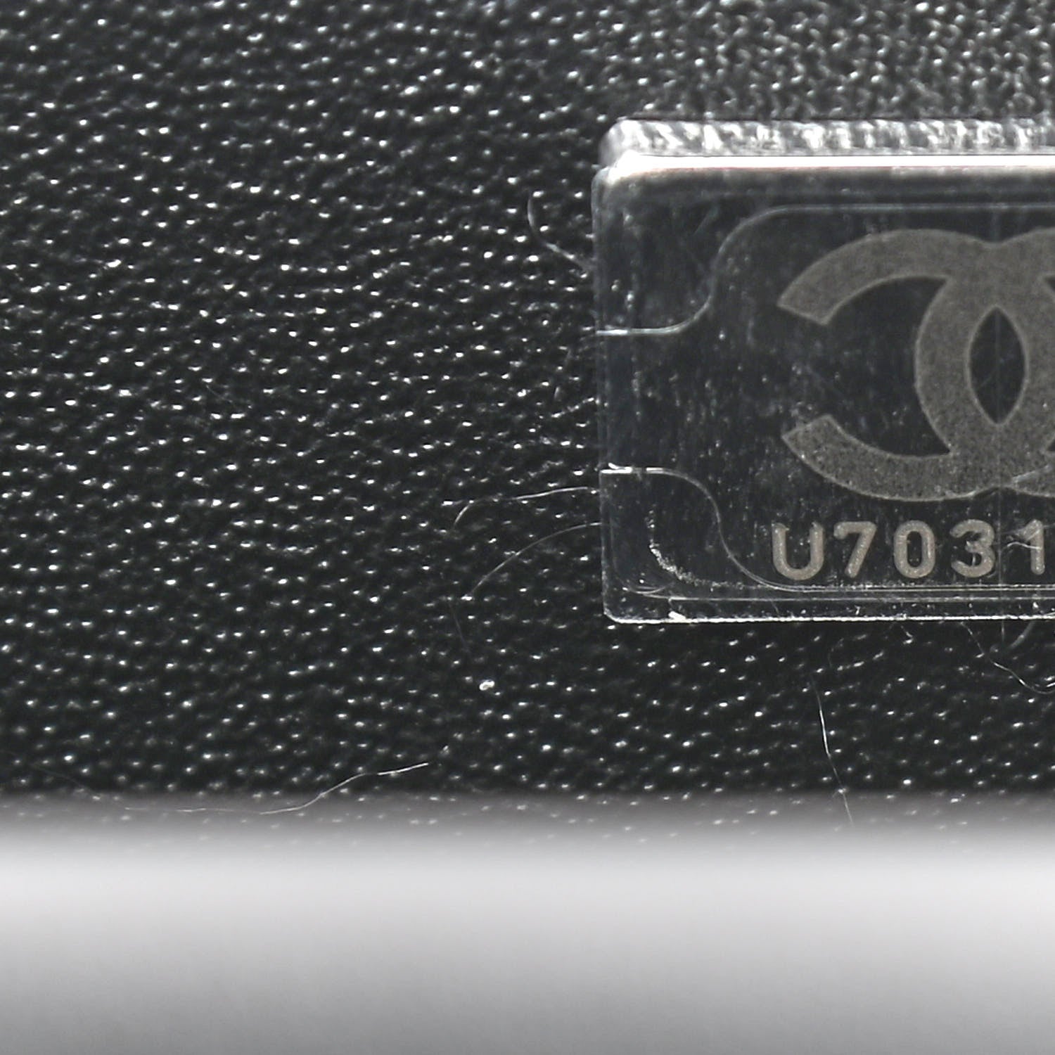 Chanel Patent Calfskin Quilted Mini Rectangular Flap So Black 8 of 8