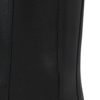 Bottega Veneta Calfskin The Tire Chelsea Boots 39 Black Bright Red 9 of 12