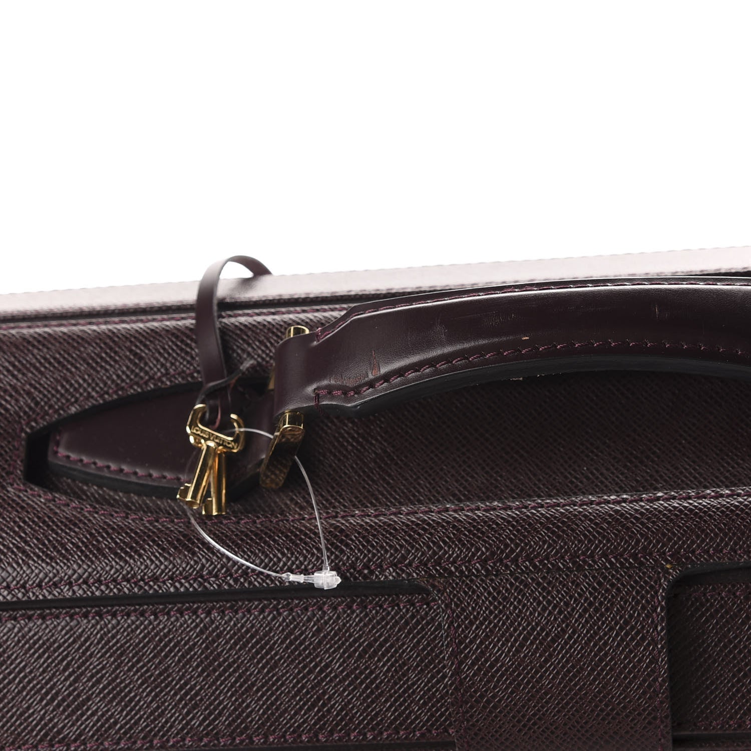 Louis Vuitton Taiga Pilot Case Oural Briefcase Acajou 7 of 10