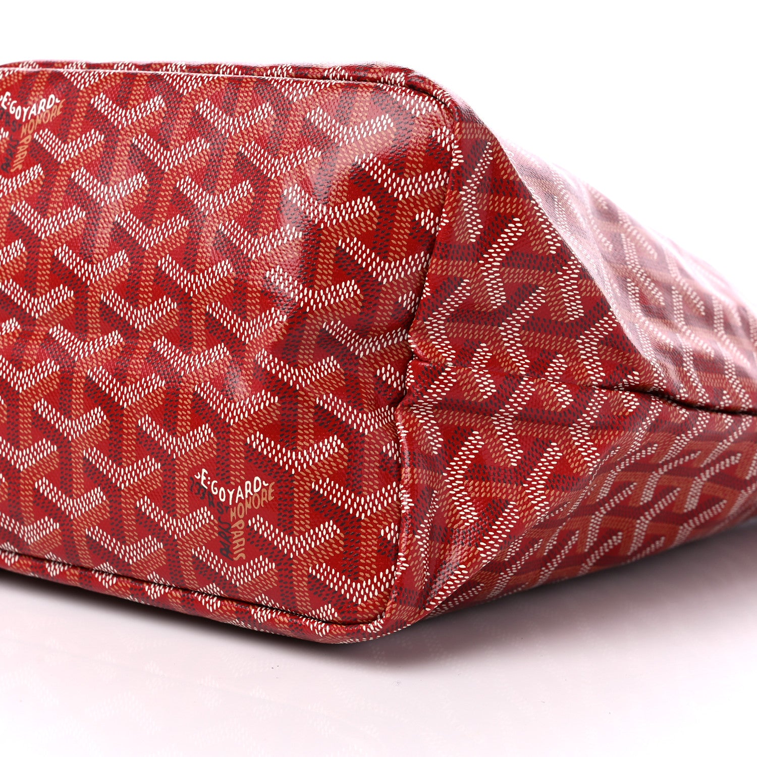 Goyard Goyardine Saint Louis PM Red 10 of 10