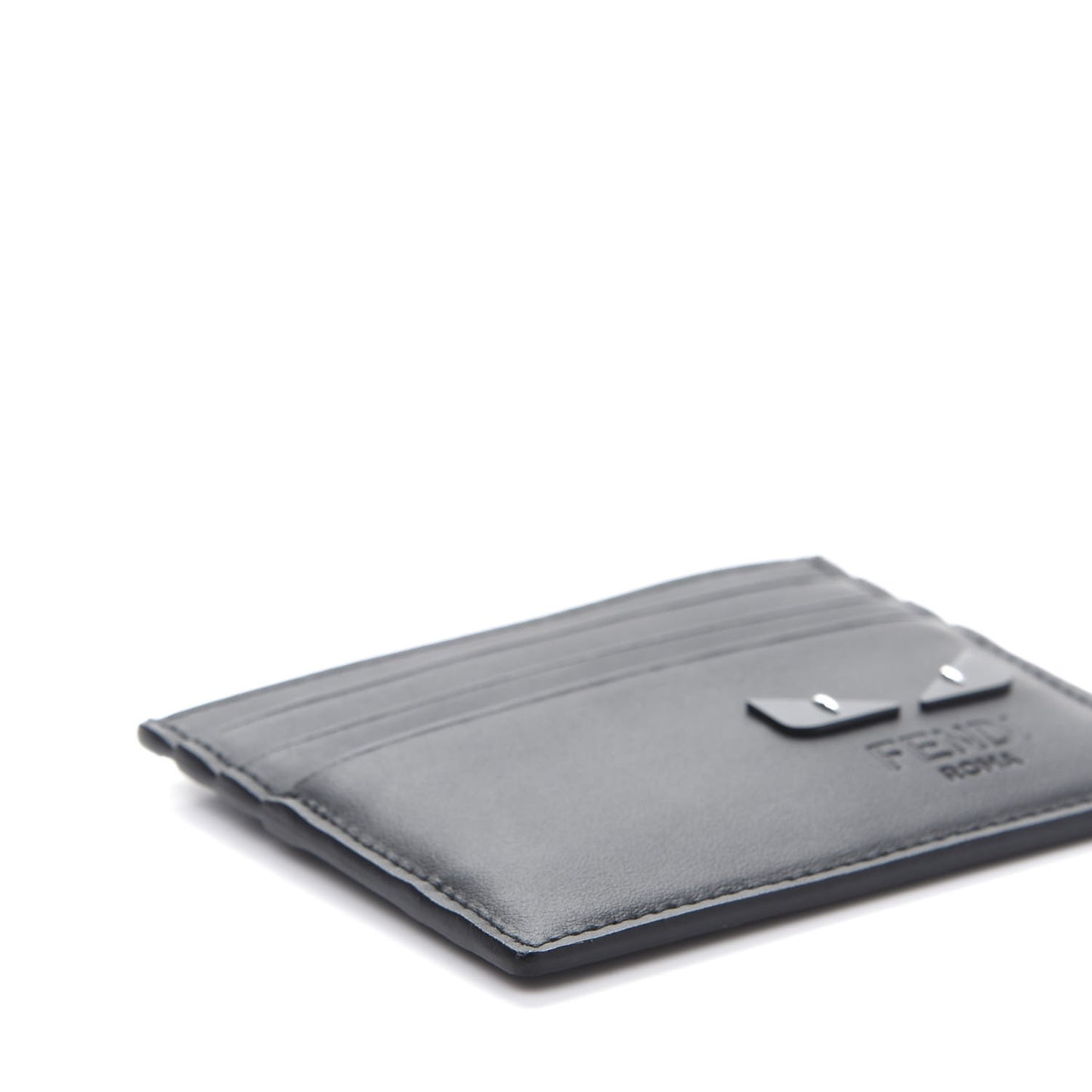 Vitello Century Mini Bug Eyes Card Holder Black