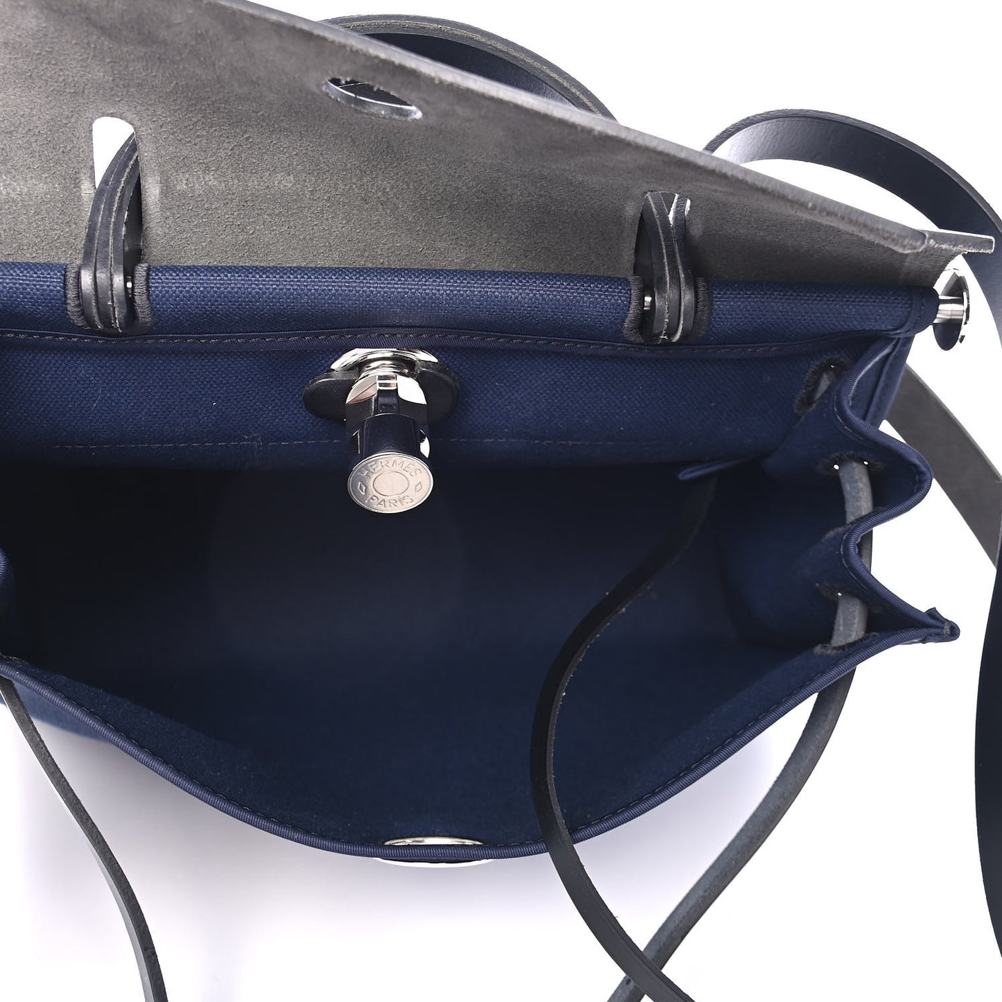 Toile Vache Hunter Herbag Zip PM 31 Bleu Marine Black