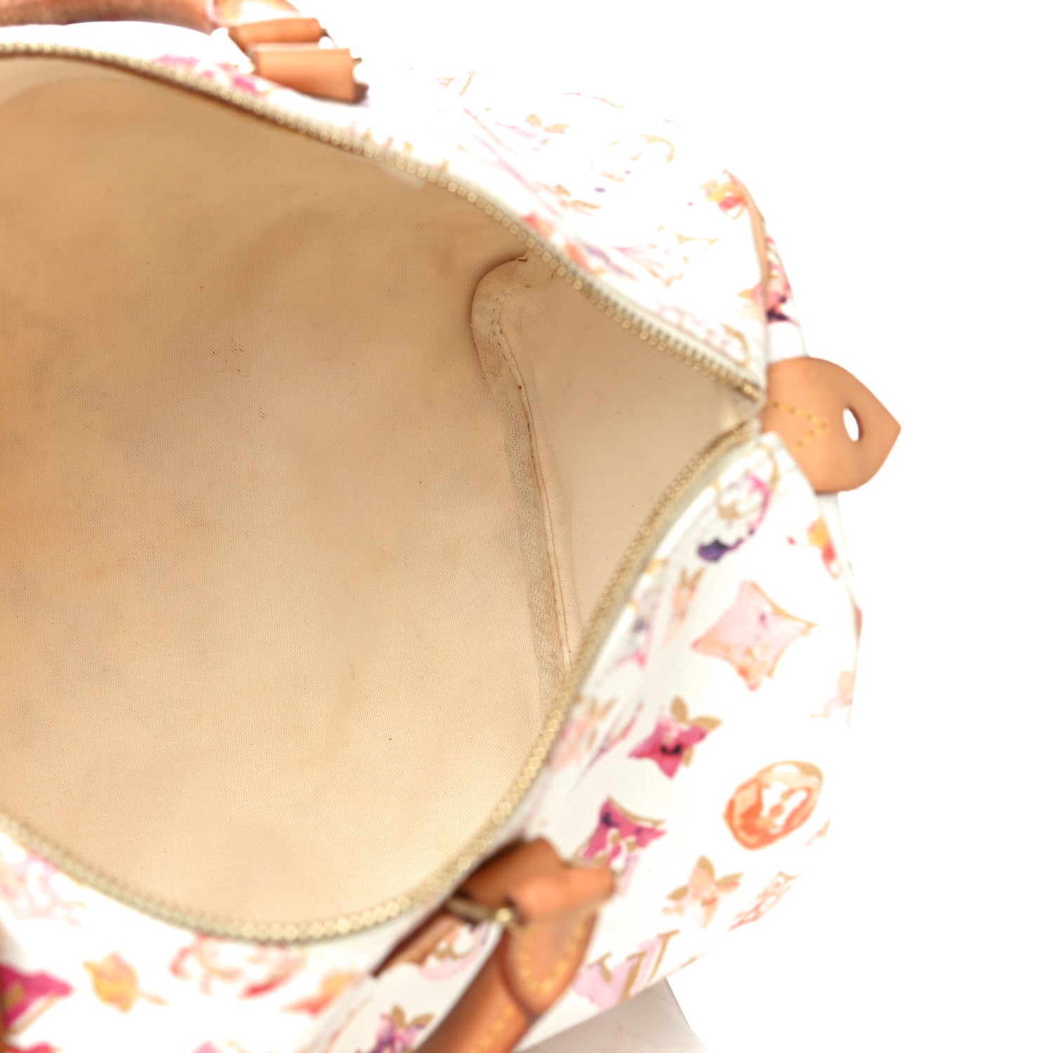 Louis Vuitton Watercolor Aquarelle Speedy 35 White 5 of 20